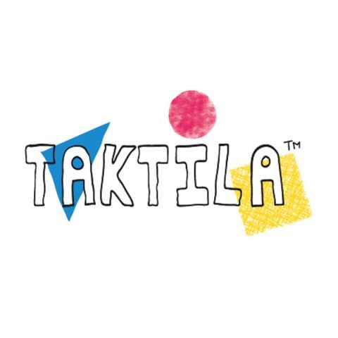 Logo Taktila, merk voor tactiele kleurbeleving en beeldvorming